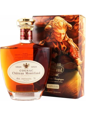 Коньяк Chateau de Montifaud Napoleon Clemence, Fine Petite Champagne AOC, gift box 0.7 л