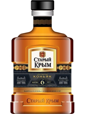 Коньяк Старый Крым 6-летний 0.5 л