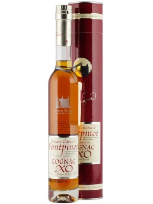 Коньяк Chateau de Fontpinot XO Grande Champagne, Premier Grand Cru Du Cognac, tube 0.35 л