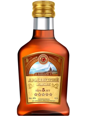 Коньяк Армянский коньяк 5 звезд 0.1 л