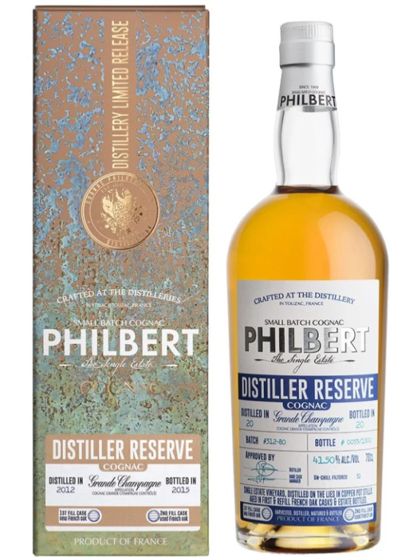 Cognac Philbert, Distiller Reserve Grande Champagne AOC, gift box