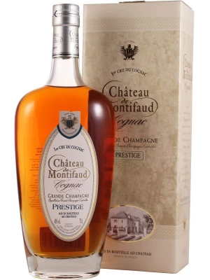 Коньяк Chateau de Montifaud Prestige, Grande Champagne AOC, gift box 0.7 л