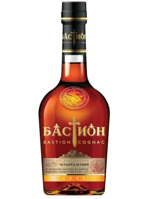 Коньяк Бастион 4-летний 0.5 л