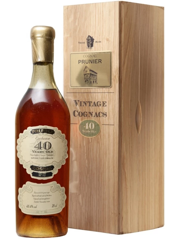 Prunier 40 Years Old, Grande Champagne AOC, wooden box