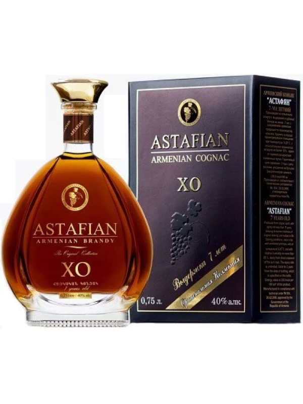 Astafian XO 7 Years, gift box