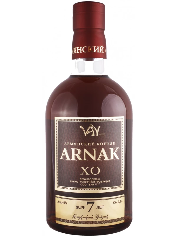 Van 777, Arnak XO, 7 years old, gift box