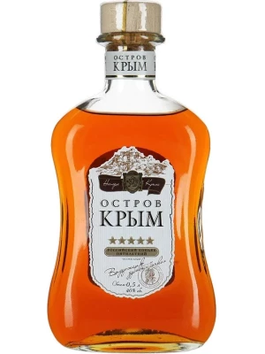 Коньяк Остров Крым 5-летний 0.5 л