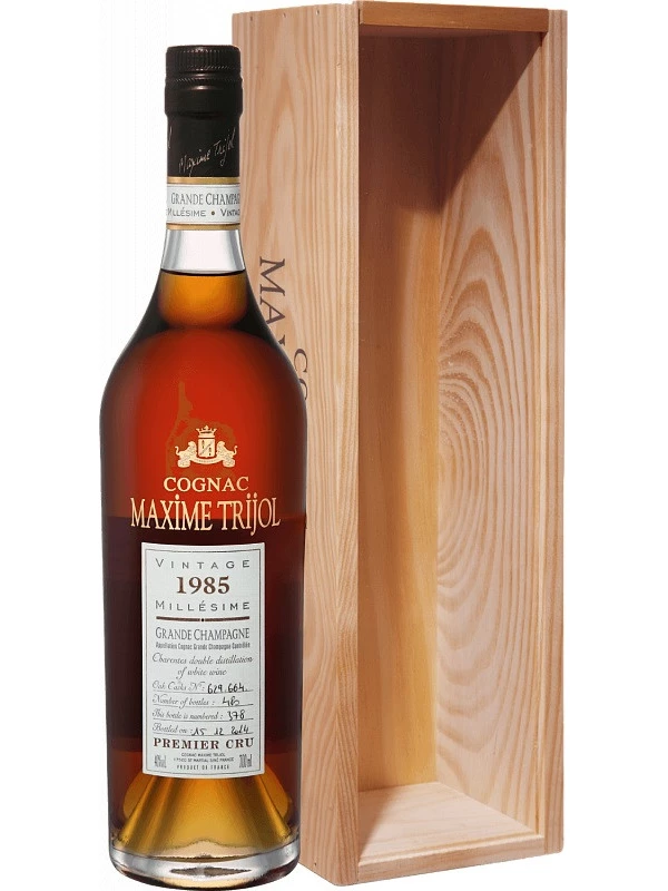 Maxime Trijol Grande Champagne Premier Cru AOC, wooden box