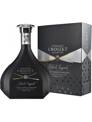 Коньяк Croizet, Black Legend VSOP, Grand Champagne Premier Cru, Cognac AOC, gift box 0.7 л