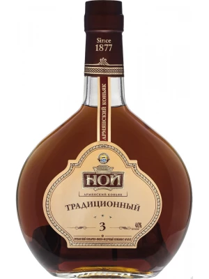 Коньяк Ной Традиционный 3-летний 0.7 л
