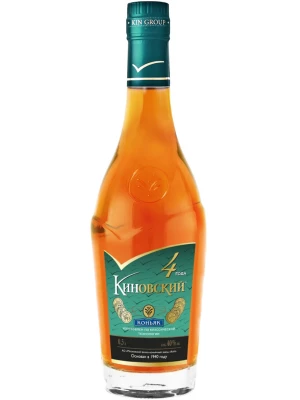 Коньяк Киновский Четырехлетний 0.5 л