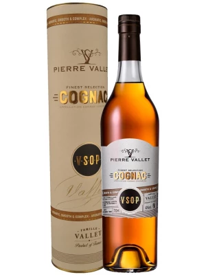 Коньяк Pierre Vallet VSOP, in tube 0.7 л