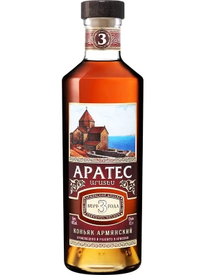 Коньяк Аратес 3-летний 0.5 л