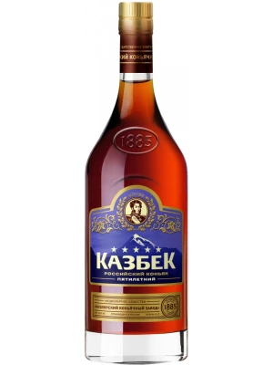 Коньяк Казбек Пятилетний 0.5 л