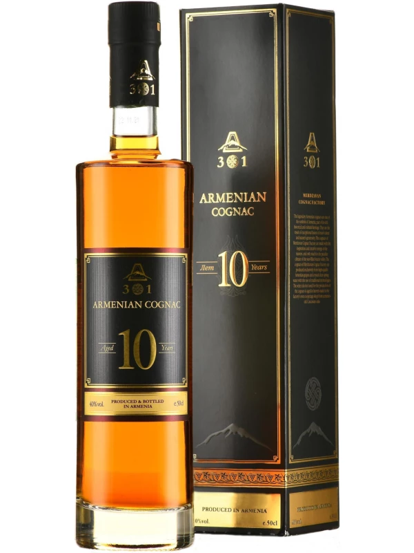 A301 Armenian Brandy 10 Years Old, gift box