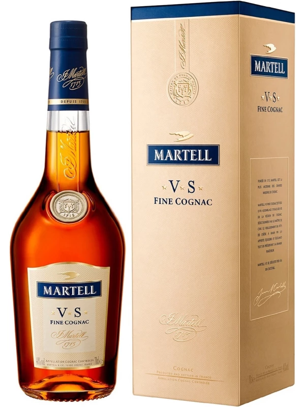 Martell VS, with box