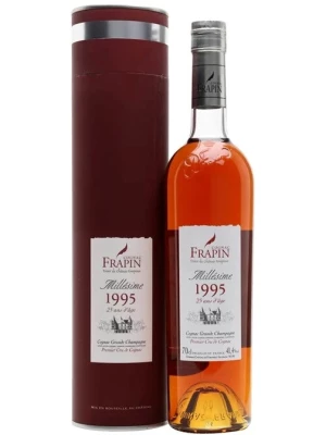 Коньяк Frapin Millesime, Cognac Grand Champagne AOC, gift tube 1995 0.7 л