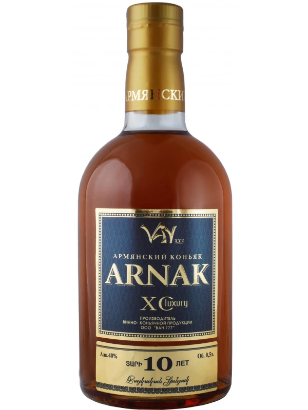 Van 777, Arnak XO, 10 years old, gift box