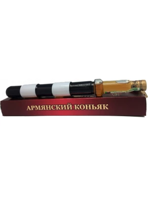 Коньяк Жезл 5-летний, в подарочной коробке 0.33 л
