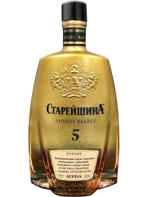 Коньяк Старейшина Шерри Баррель 0.5 л