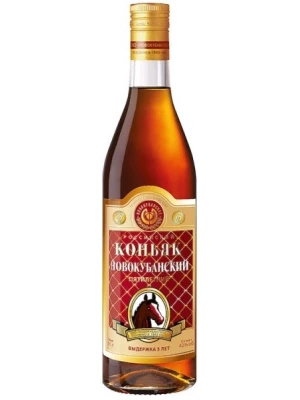 Коньяк Новокубанский 5 звездочек 0.5 л
