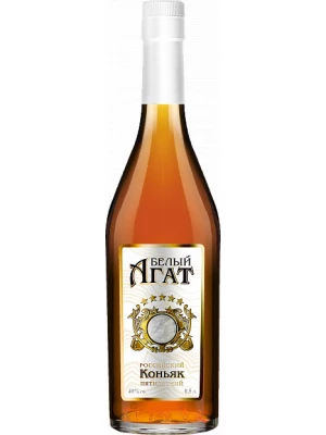 Коньяк Белый Агат 5 звезд 0.5 л