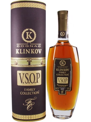Коньяк Klinkov Family Collection V.S.O.P, in tube 0.5 л