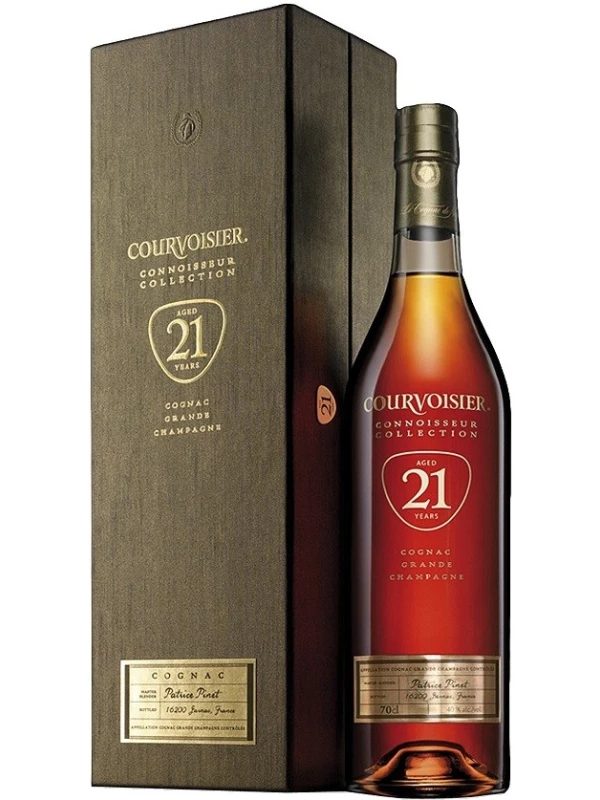 Courvoisier 21 Years Old, gift box