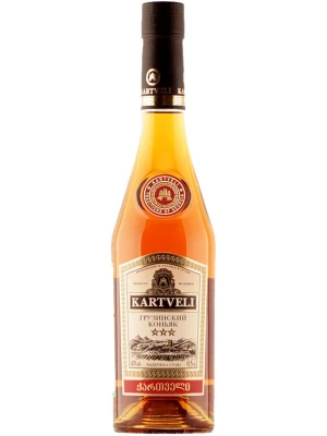 Коньяк Kartveli 3 Stars 0.5 л