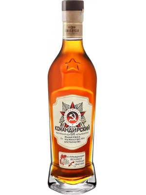 Коньяк Командирский 9 Мая 4-летний 0.5 л
