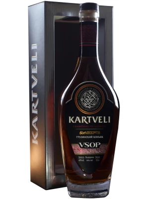 Коньяк Kartveli VSOP, gift box 0.5 л