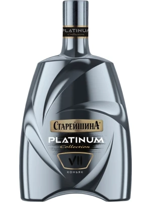 Коньяк Старейшина Платинум Коллекшн, 7-летний 0.5 л