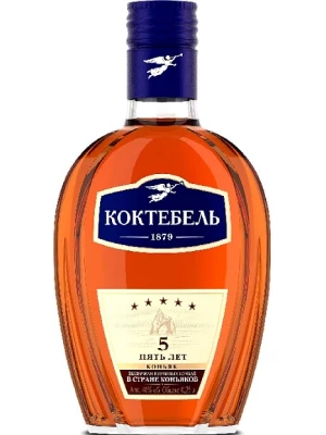 Коньяк Коктебель 5 Звездочек 0.25 л