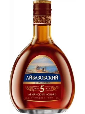 Коньяк Айвазовский 5-летний 0.25 л