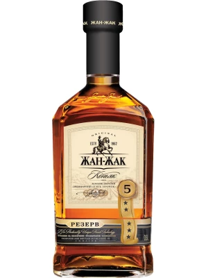 Коньяк Жан-Жак Резерв, 5 звезд 0.25 л