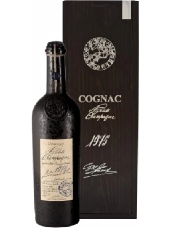 Lheraud Cognac Petite Champagne, wooden box