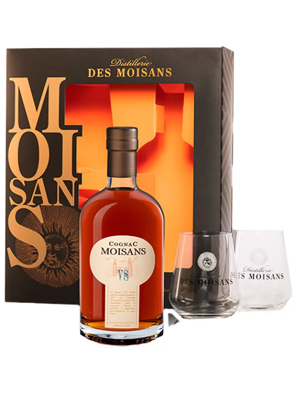 Moisans VS, gift set with 2 glasses