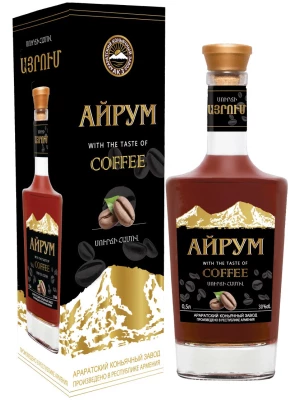 Коньяк Айрум Кофе, в подарочной коробке 0.5 л