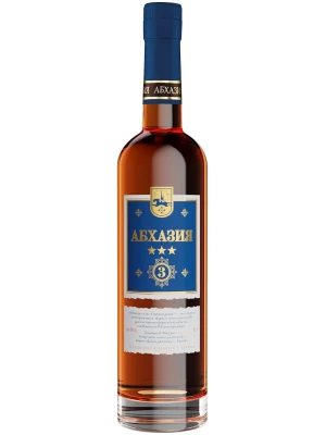 Коньяк Абхазия 3 года 0.5 л