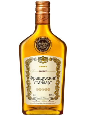 Коньяк Французский Стандарт 5 звезд 0.25 л
