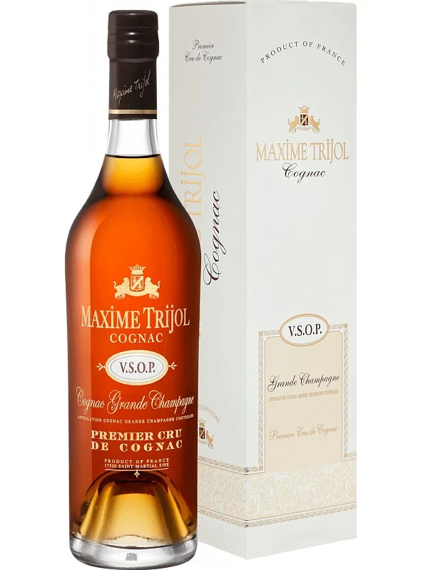 Maxime Trijol VSOP, Grand Champagne Premier Cru, Cognac AOC, gift box