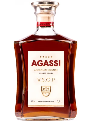 Коньяк Agassi V.S.O.P 0.5 л