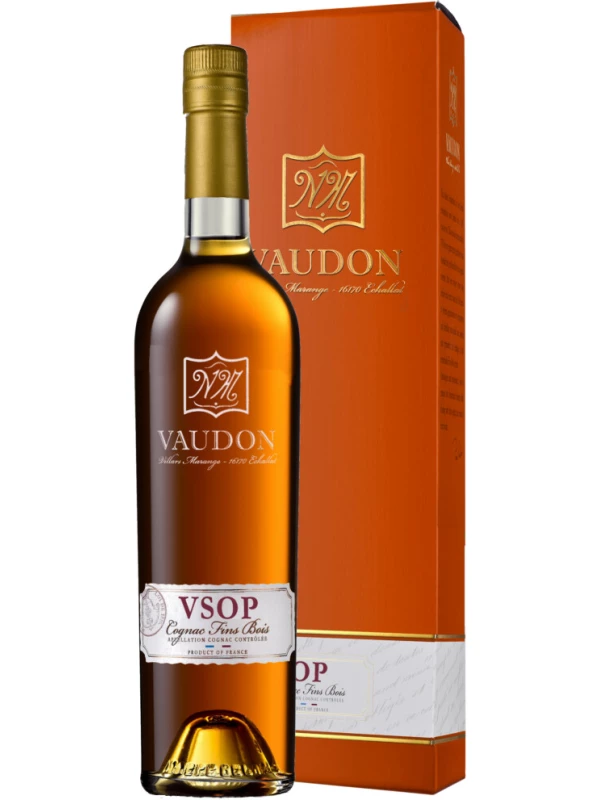Vaudon VSOP, Cognac Fins Bois AOC, gift box