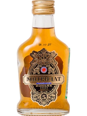 Коньяк Митридат 5 звезд 0.1 л