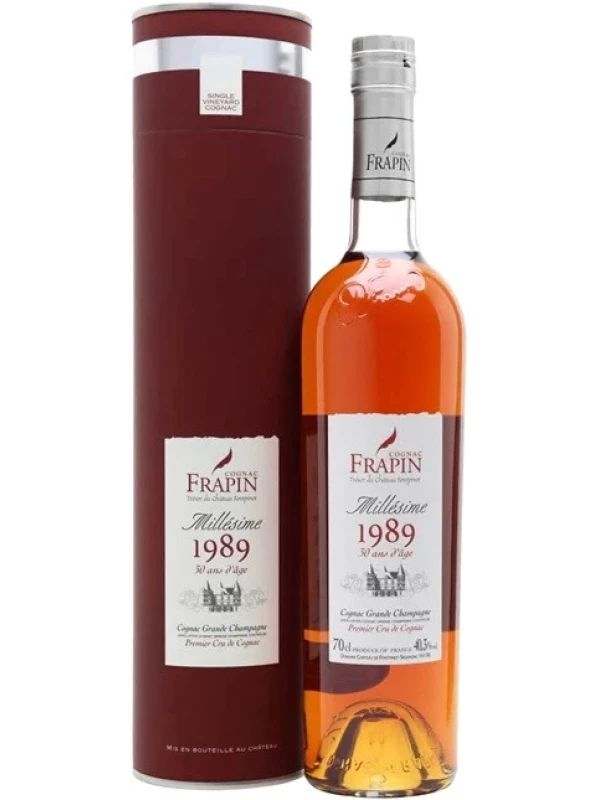 Frapin Millesime (40,3%), Cognac Grand Champagne AOC, gift tube