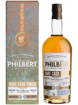 Коньяк Cognac Philbert, Rare Cask Finish Grande Champagne AOC, gift box 0.7 л