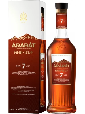 Коньяк Арарат Ани 7-летний, в подарочной коробке 0.5 л