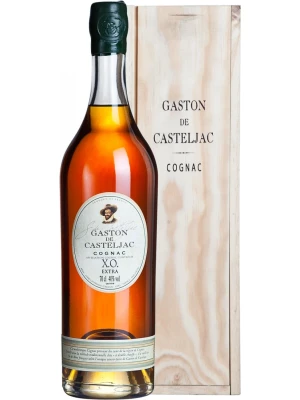 Коньяк Gaston de Casteljac XO Extra, Cognac AOC, wooden box 0.7 л