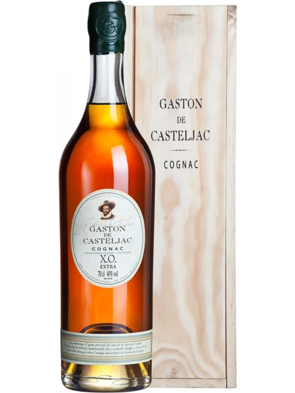 Gaston de Casteljac XO Extra, Cognac AOC, wooden box