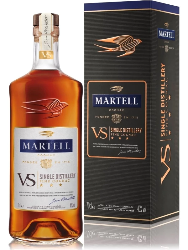 Martell VS Single Distillery, gift box